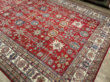 Load image into Gallery viewer, Afghan Super Kazak - 9'8” X 13'4”
