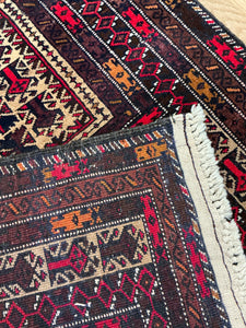 Persian Beluche - 3'0” X 4'10”