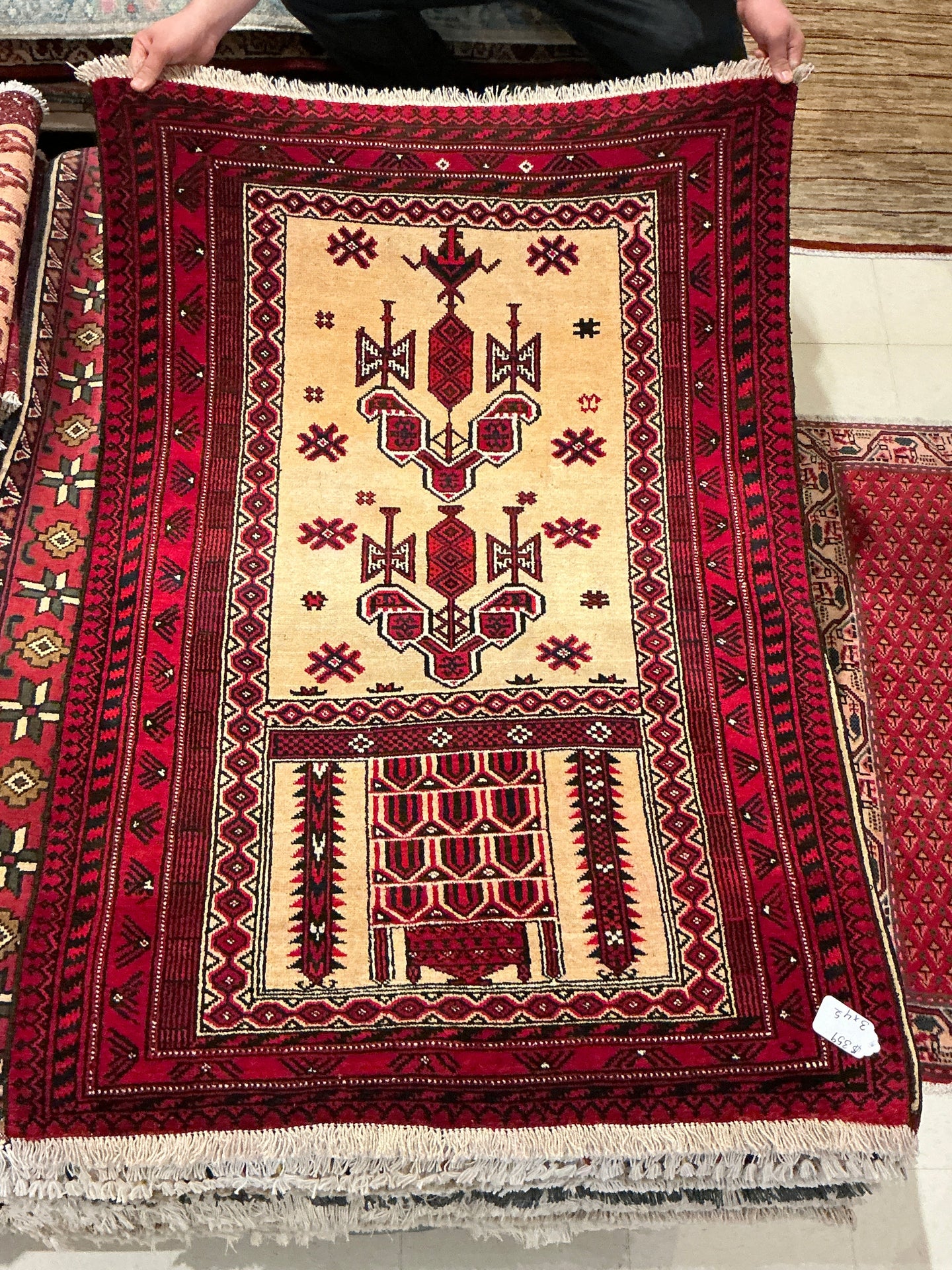 Persian Beluche - 3'0” X 4'5”
