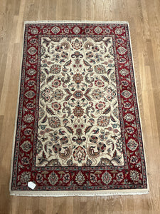 Indian Sarouk - 4'0” X 5'11”