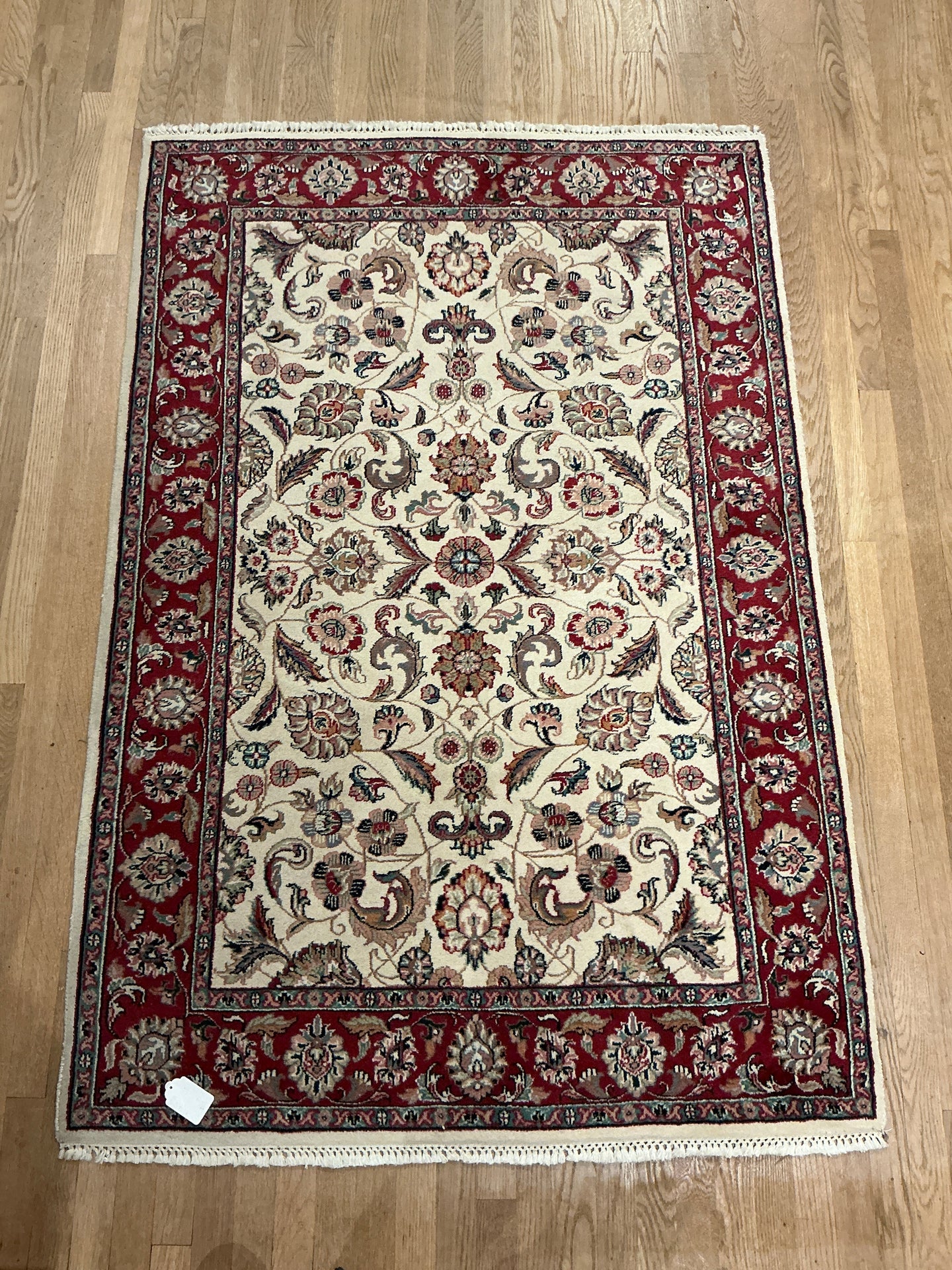 Indian Sarouk - 4'0” X 5'11”