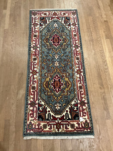 Indian Heriz - 2'5” X 5'10”