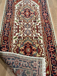 Indian Heriz - 2'6” X 5'11”