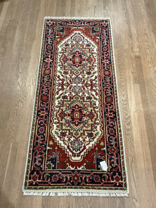 Indian Heriz - 2'6” X 5'11”