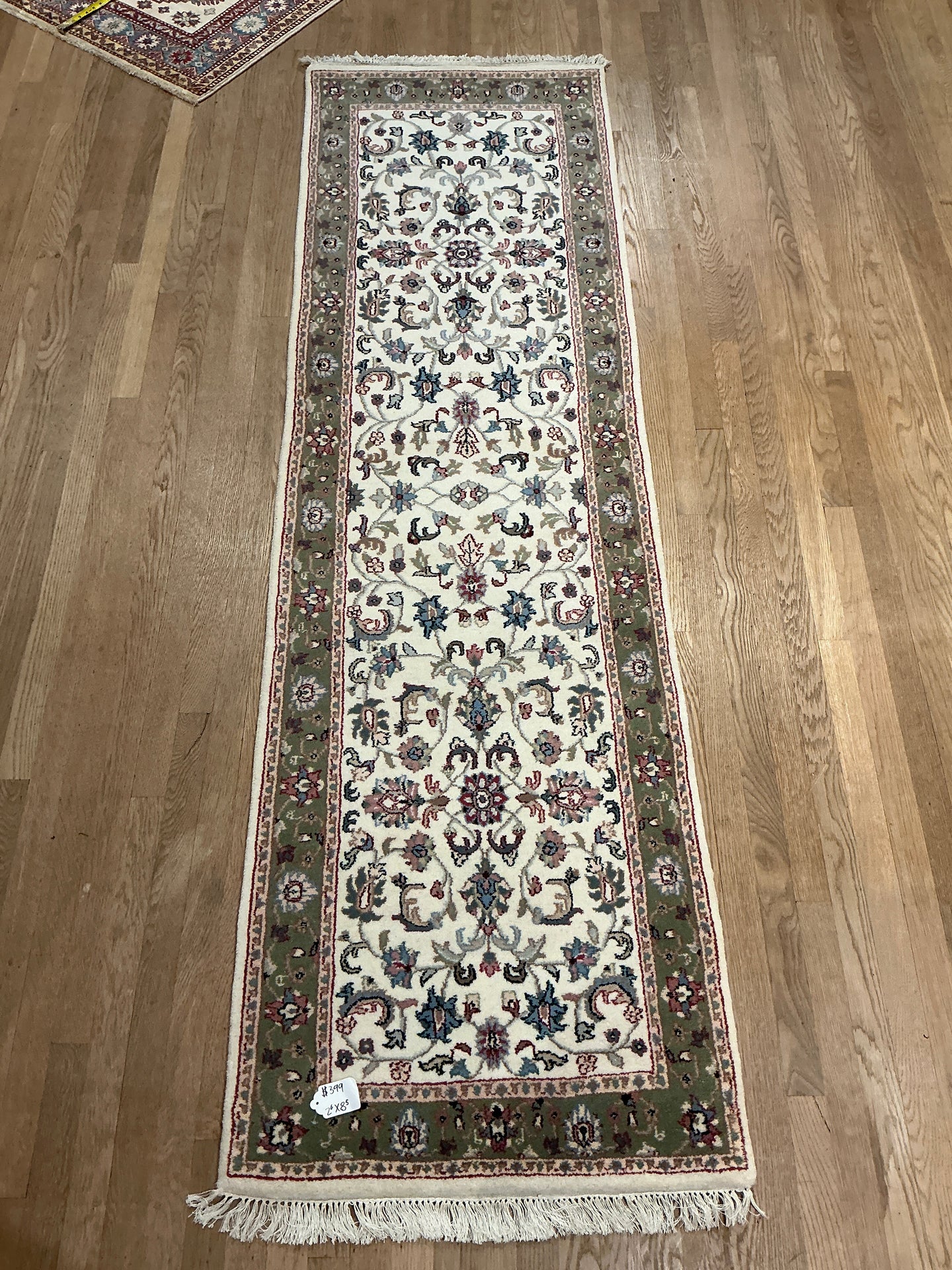 Indian Sarouk - 2'6” X 8'5”