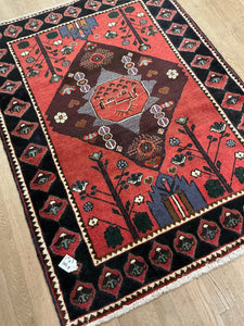 Persian Hamadan - 3'4” X 4'8”