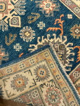 Load image into Gallery viewer, Afghan Kazak - 3&#39;2” X 4&#39;10”

