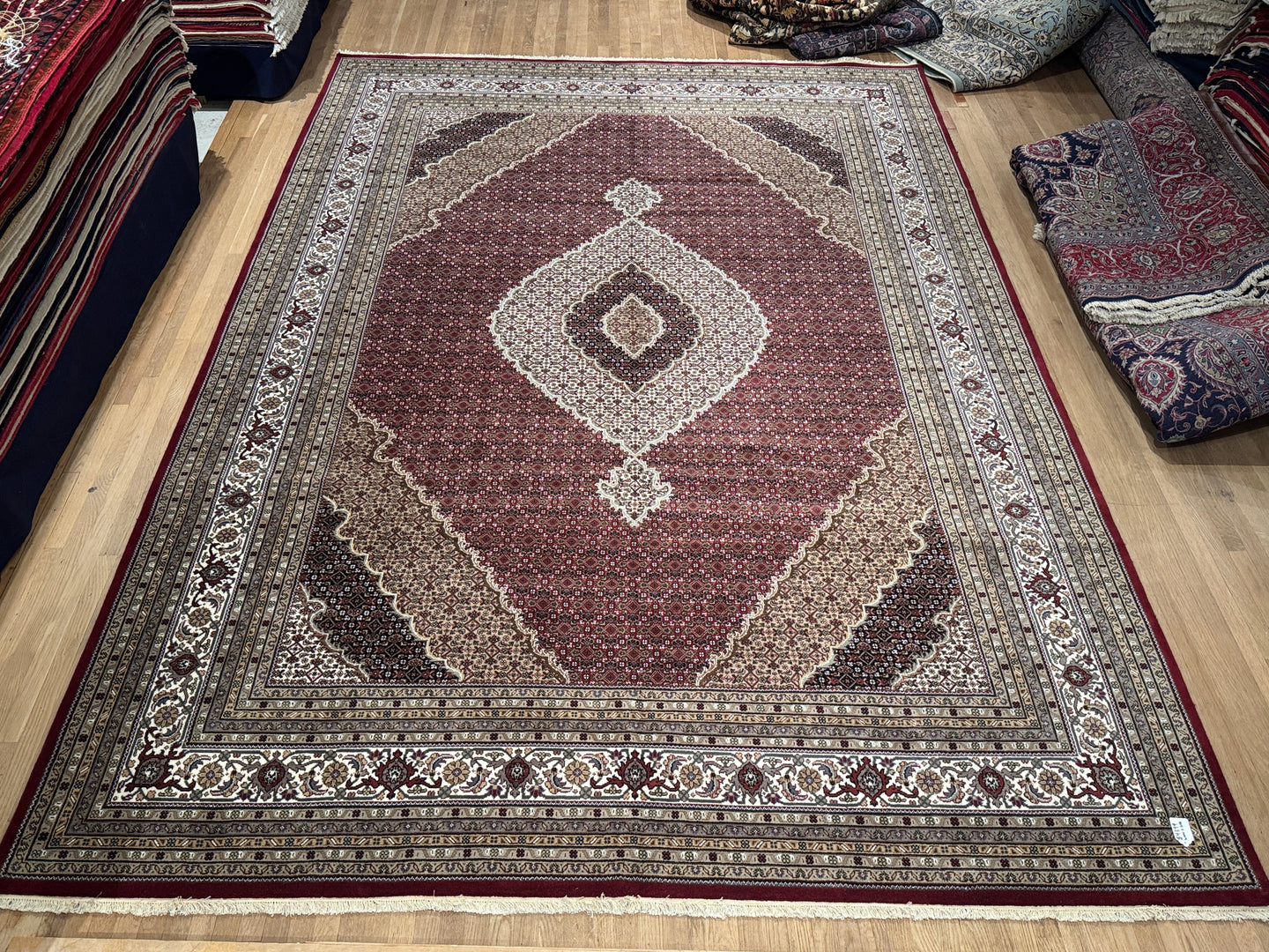 Indian Mahi [Wool + Silk] - 10x13 / 10x14