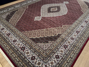 Indian Mahi [Wool + Silk] - 10x13 / 10x14