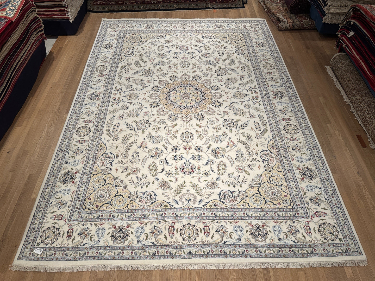 Indian Nain [Wool + Silk] - 10x13 / 10x14