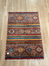 Load image into Gallery viewer, Afghan Khorjin - 3&#39;5” X 4&#39;9”
