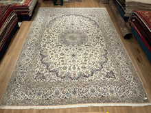 Load image into Gallery viewer, Persian Nain [Wool + Silk] - 11'5” X 17'2”
