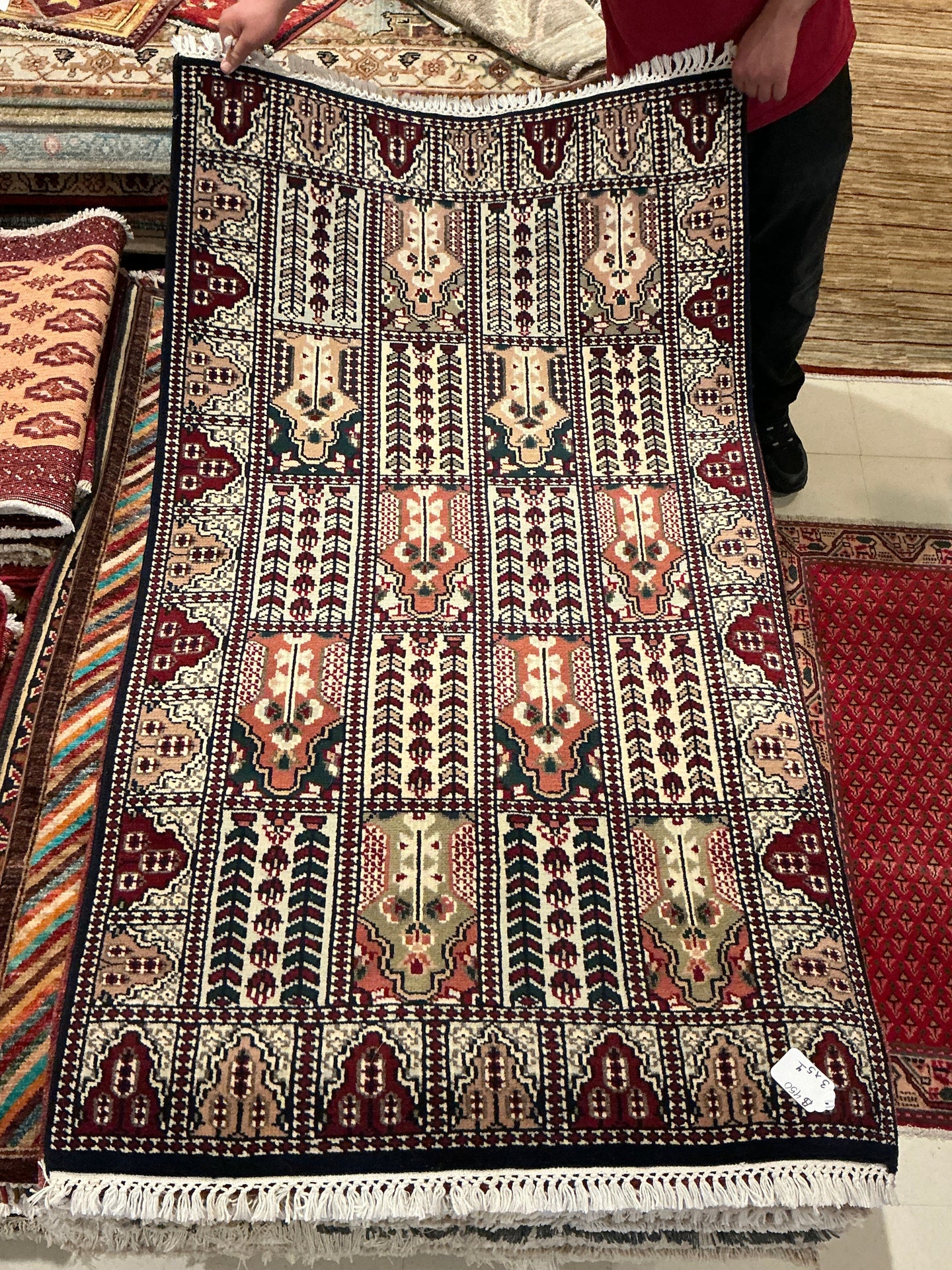 Pakistani Baktiari Panel Design - 3'0” X 5'4”