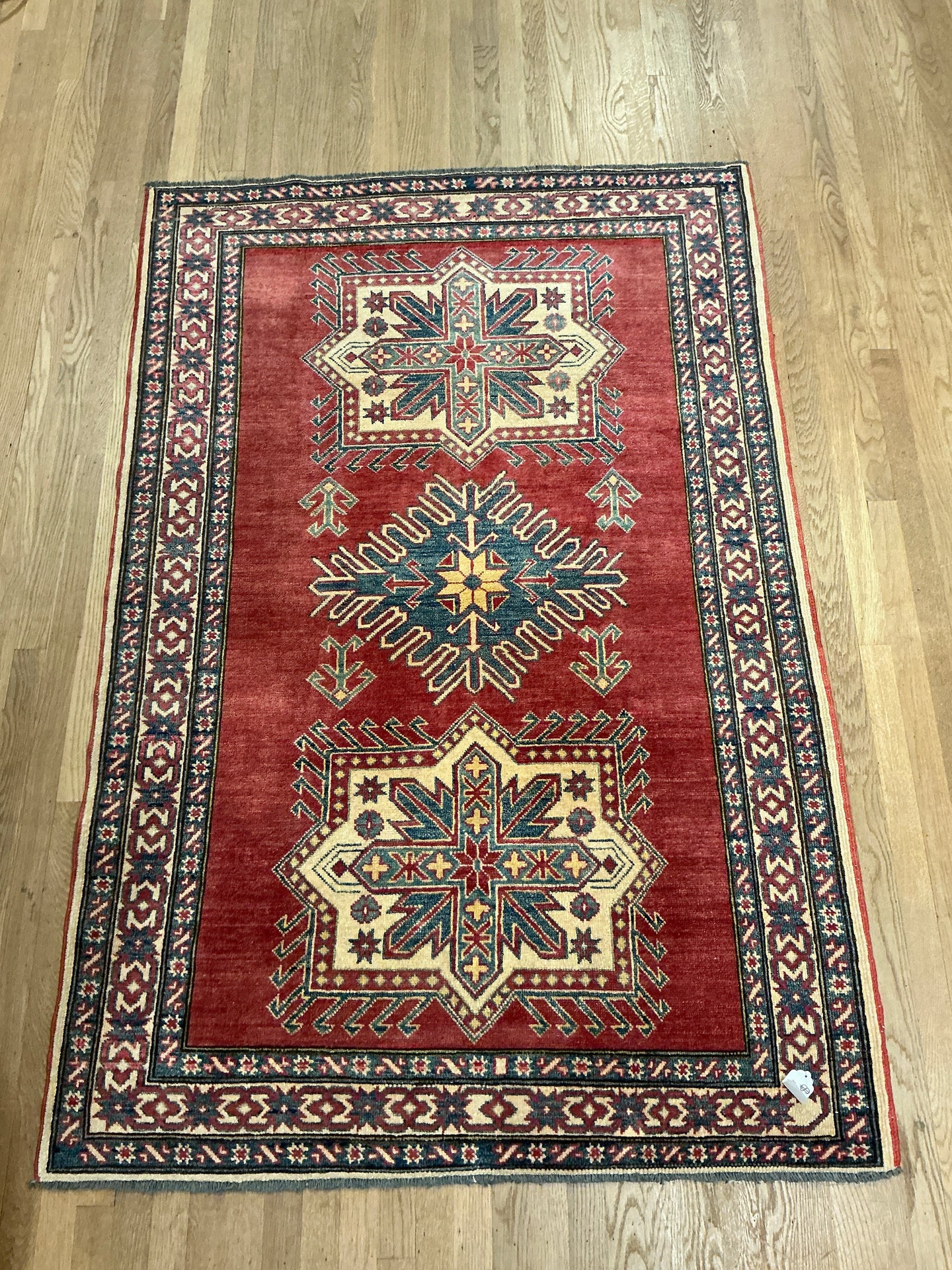 Afghan Kazak - 4'4” X 6'7”
