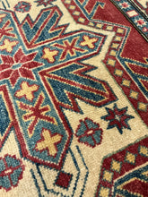 Load image into Gallery viewer, Afghan Kazak - 4&#39;4” X 6&#39;7”
