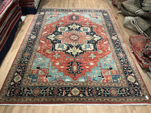 Load image into Gallery viewer, Indian Heriz - 9'10” X 13'11”
