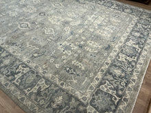 Load image into Gallery viewer, Afghan Oushak [Wool + Silk] - 9'11” X 14'2”
