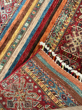 Load image into Gallery viewer, Afghan Khorjin - 3&#39;4” X 4&#39;11”
