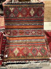 Load image into Gallery viewer, Afghan Khorjin - 3&#39;5” X 4&#39;11”
