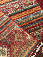 Load image into Gallery viewer, Afghan Khorjin - 3&#39;5” X 4&#39;11”
