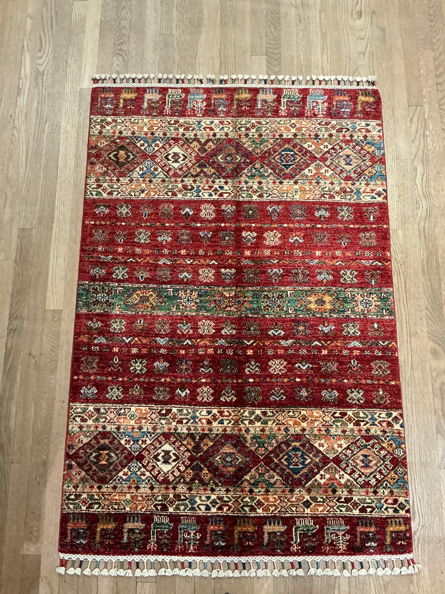 Afghan Khorjin - 3'6” X 5'2”