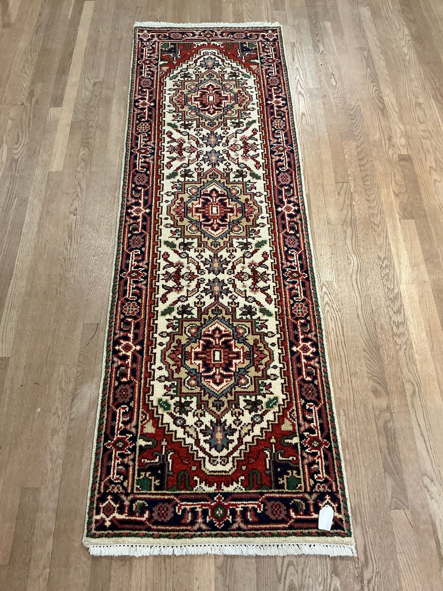 Indian Heriz - 2'6” X 7'10”