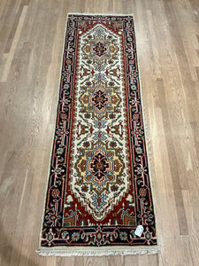 Indian Heriz - 2'8” X 8'0”