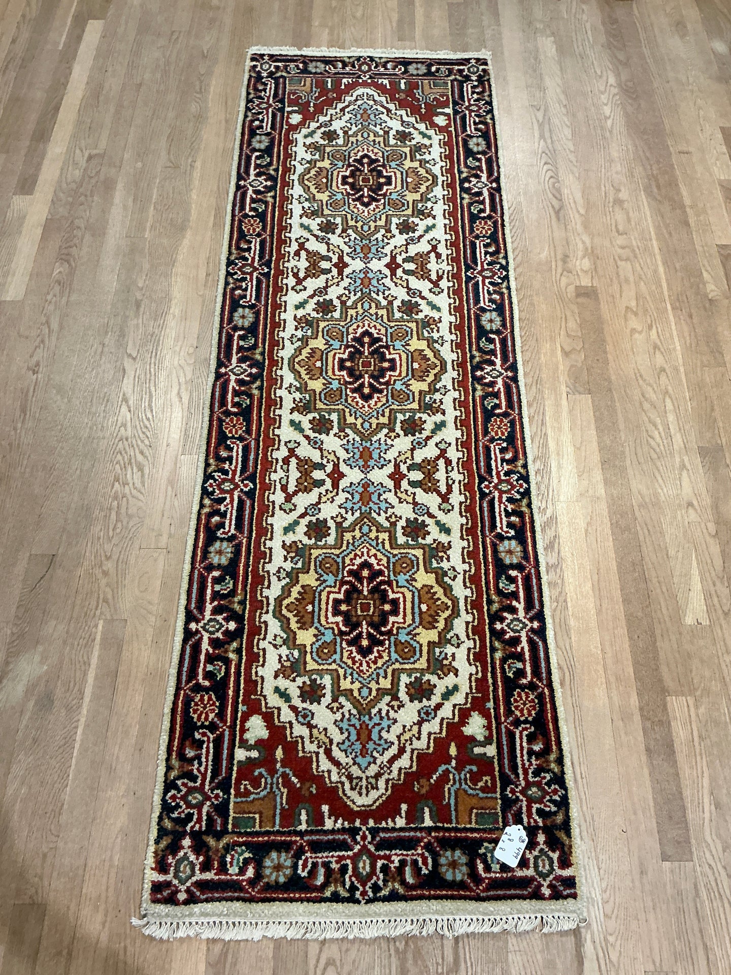 Indian Heriz - 2'8” X 8'0”