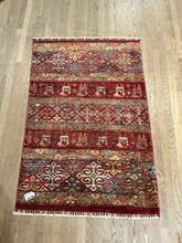 Load image into Gallery viewer, Afghan Khorjin - 3&#39;4” X 4&#39;11”
