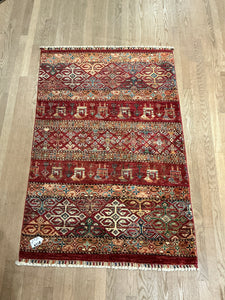 Afghan Khorjin - 3'4” X 4'11”