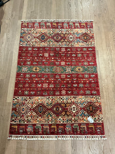 Afghan Khorjin - 3'4” X 5'0”