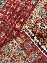 Load image into Gallery viewer, Afghan Khorjin - 3&#39;4” X 5&#39;0”
