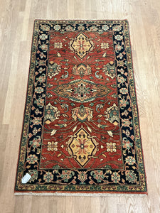 Indian Sarouk - 3'0” X 5'3”