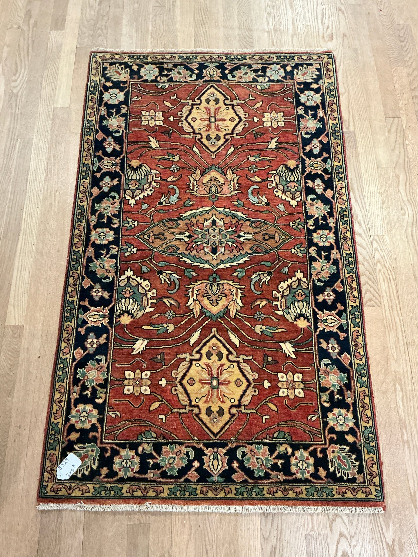 Indian Sarouk - 3'0” X 5'3”