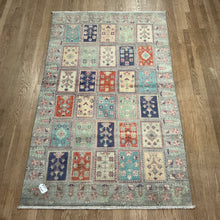 Load image into Gallery viewer, Afghan Baktiari Panel Design - 3&#39;11” X 6&#39;4”
