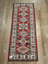 Load image into Gallery viewer, Afghan Super Kazak - 2&#39;2” X 5&#39;10”
