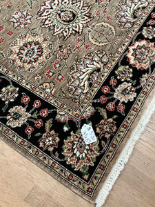 Indian Keshan [Wool + Silk] - 3'9” X 5'9”