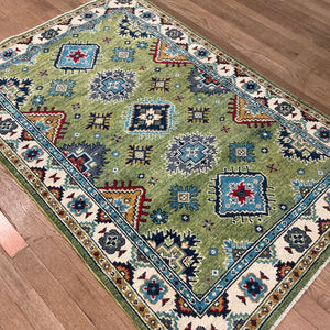 Afghan Kazak - 3'3” X 4'10”