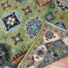 Load image into Gallery viewer, Afghan Kazak - 3&#39;3” X 4&#39;10”
