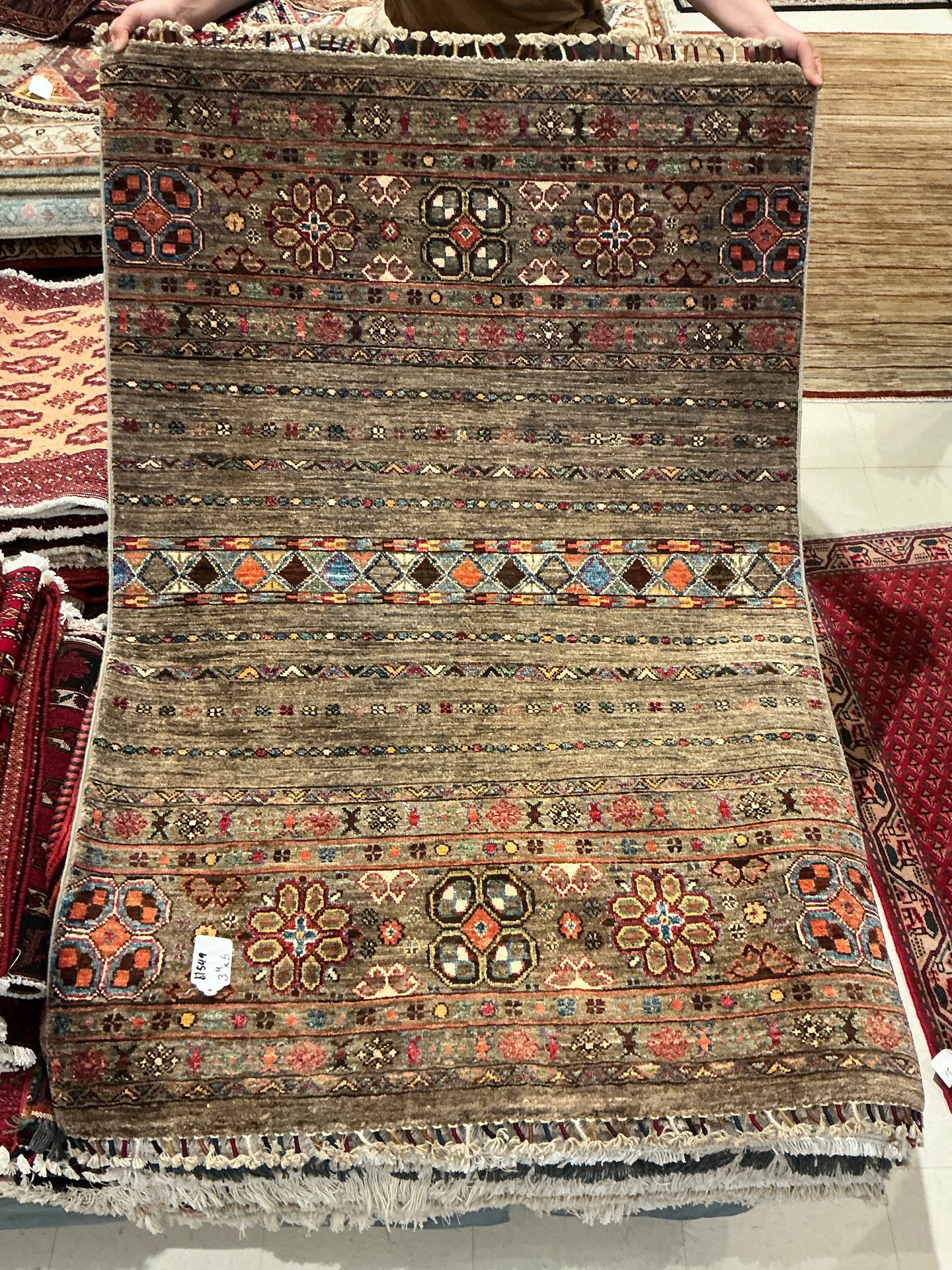 Afghan Khorjin - 3'4” X 5'0”