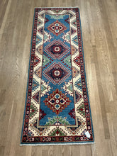 Load image into Gallery viewer, Afghan Kazak - 2'7” X 7'7”
