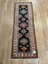 Load image into Gallery viewer, Afghan Super Kazak - 2&#39;1” X 6&#39;2”
