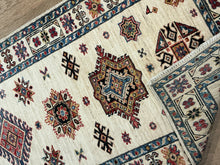 Load image into Gallery viewer, Afghan Super Kazak - 2&#39;6” X 6&#39;5”
