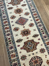 Load image into Gallery viewer, Afghan Super Kazak - 2&#39;6” X 6&#39;5”
