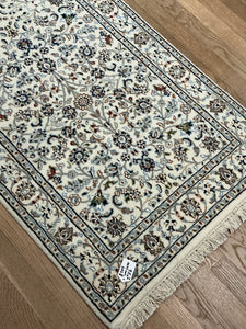 Indian Nain [Wool + Silk] - 2'4” X 6'0”
