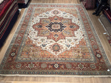 Load image into Gallery viewer, Indian Heriz -  11’8” X 14’10”
