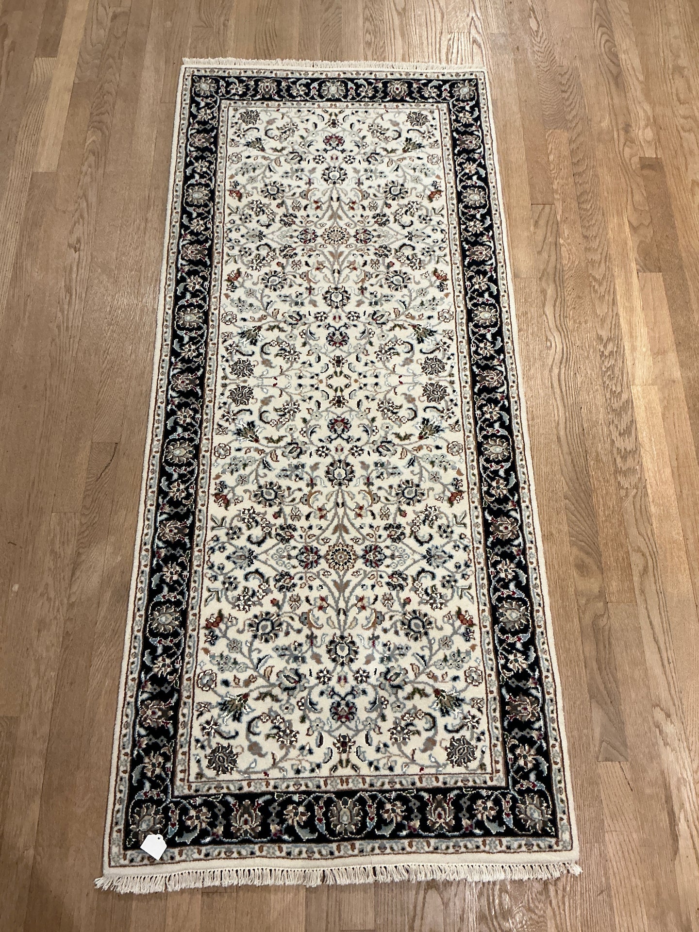 Indian Nain [Wool + Silk] - 2'8” X 6'1”