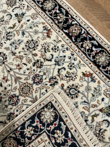 Indian Nain [Wool + Silk] - 2'8” X 6'1”