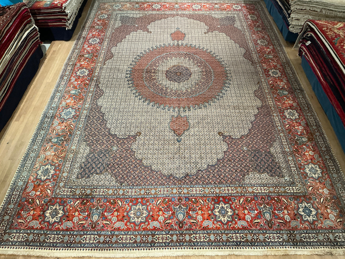 Persian Birjand [Wool + Silk] - 12'11” X 19'5”