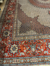 Load image into Gallery viewer, Persian Birjand [Wool + Silk] - 12&#39;11” X 19&#39;5”
